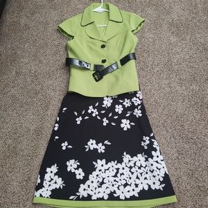 2 piece skirt and blouse from Studio one